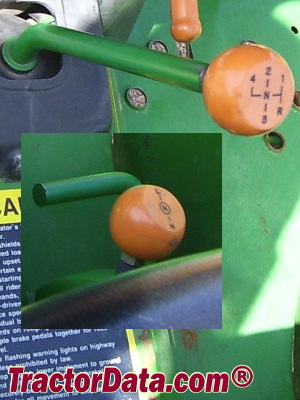 John Deere 790 transmission controls