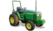 John Deere 790 tractor photo