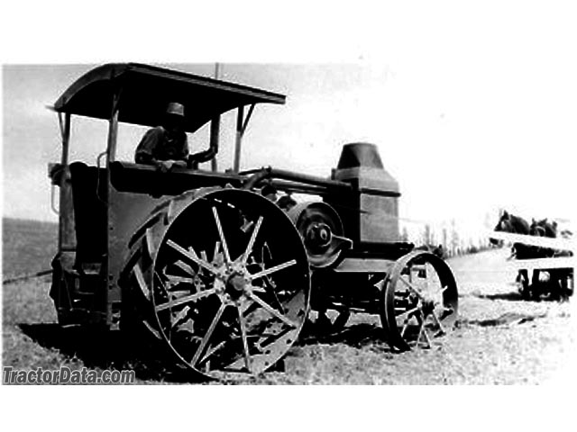 1919 Advance Rumely 20-40, right side.