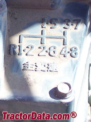 Kubota L245 transmission controls