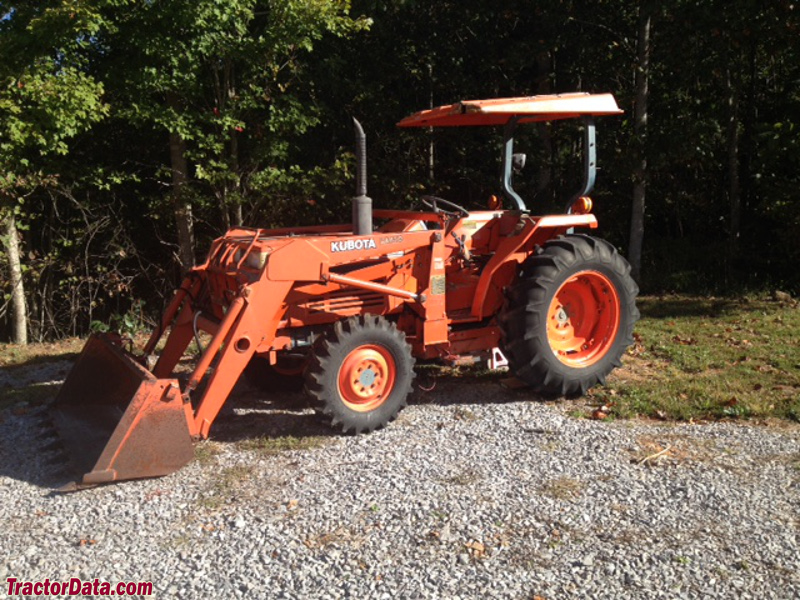 Kubota L3250 with LA650 front-end loader.