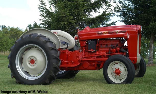 1959 Ford 671 tractor #6