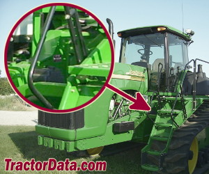 John Deere 9420T serial number location