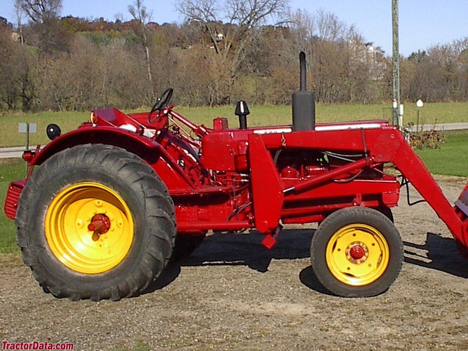 Belarus 500 with front-end loader.