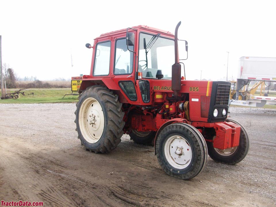 Belarus 805 with cab.