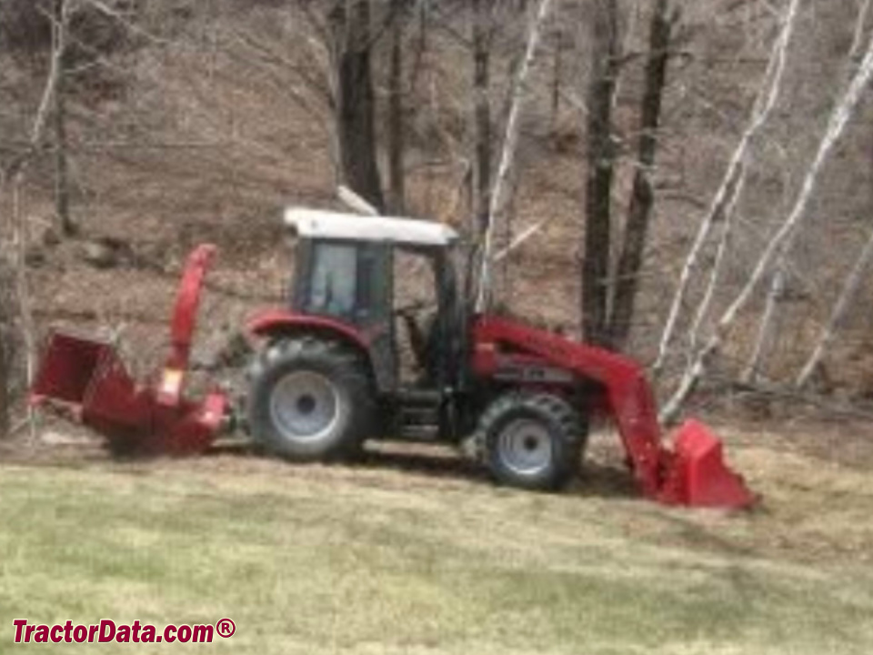 Mahindra 7010 utility tractor.