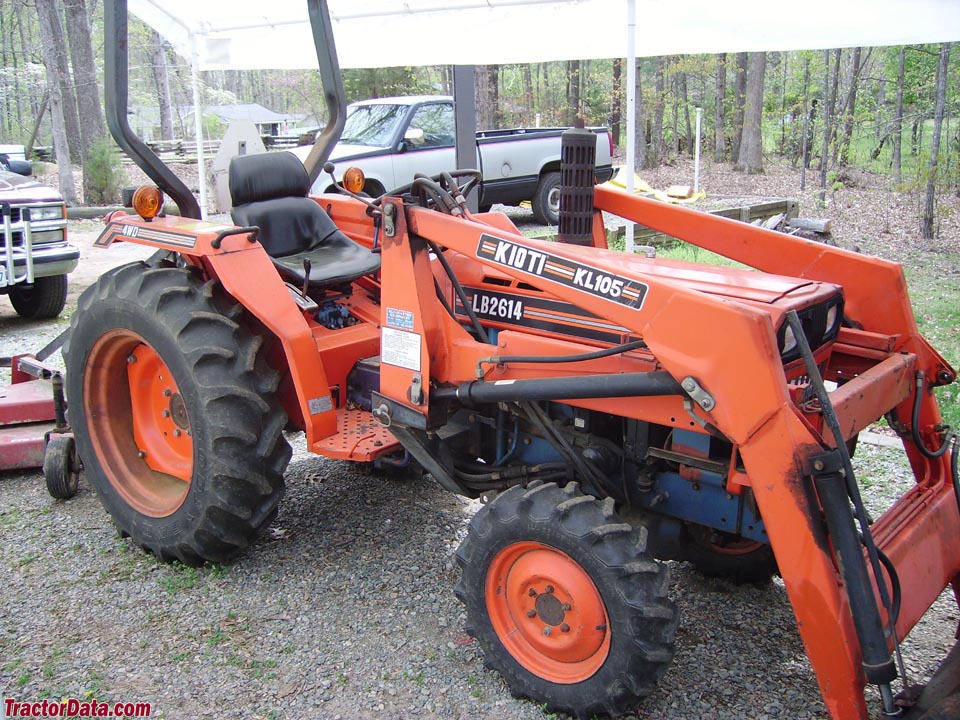 Kioti LB2614 with KL105 front-end loader.