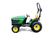 John Deere 4110 tractor photo