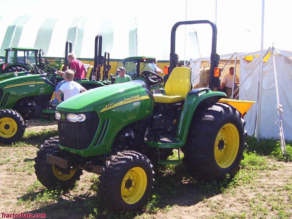 John Deere 4720 utility tractor with ROPS