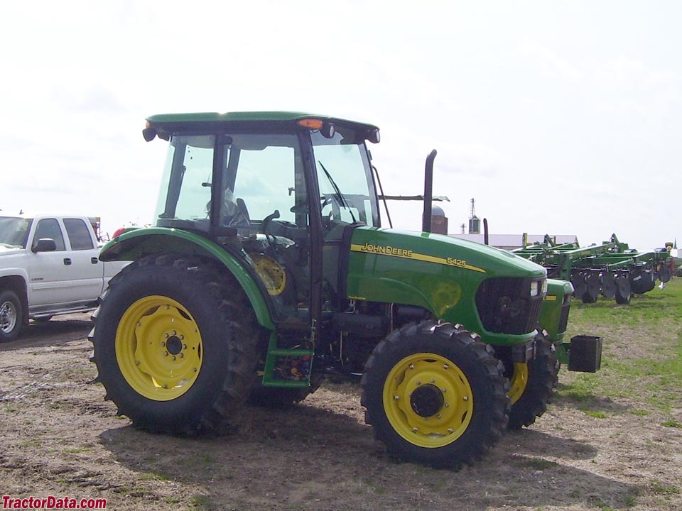 Four-wheel drive John Deere 5425 with cab.