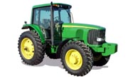 John Deere 7520 tractor photo