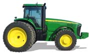 John Deere 8420 tractor photo