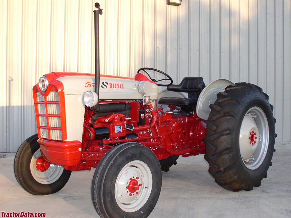 Ford 861 powermaster diesel tractor #3