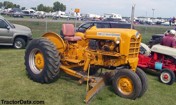 Ford 971 tractor data