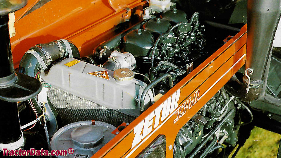 Zetor 3340 engine image