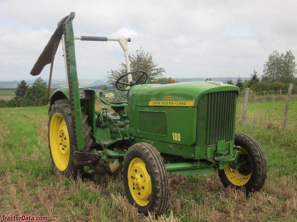 1964 John Deere - Lanz 100 with sickle mower.