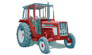 International Harvester 374 tractor photo