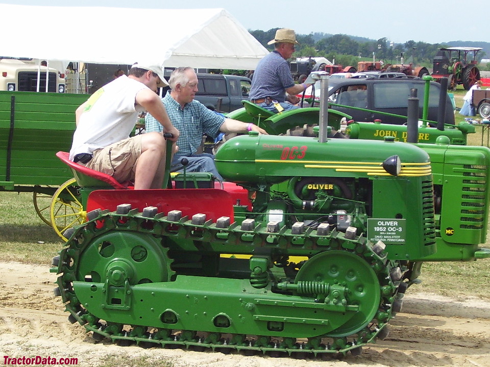 OC-3 ag crawler in Oliver green.