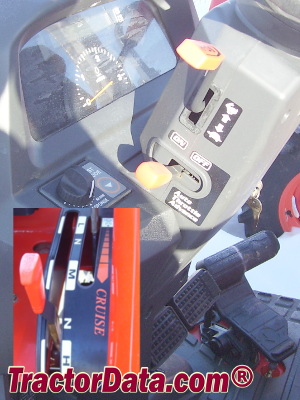 Kubota L3540 transmission controls