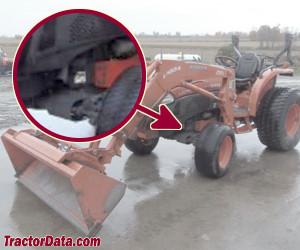 Kubota L5240 serial number location