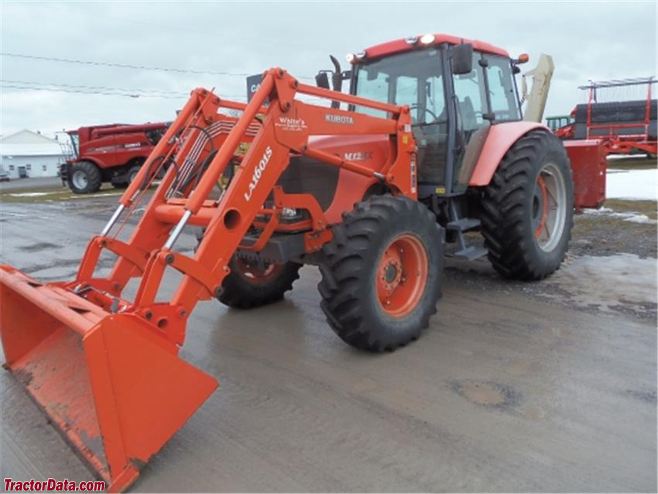 TractorData.com Kubota M125X tractor photos information