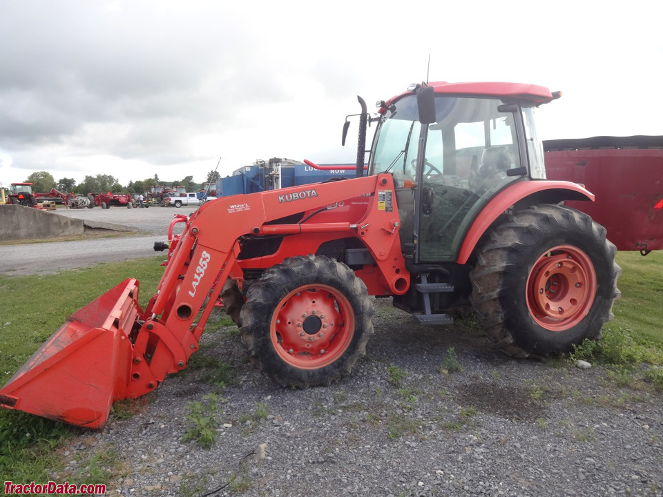 Kubota M8540 Tractor Photos Information