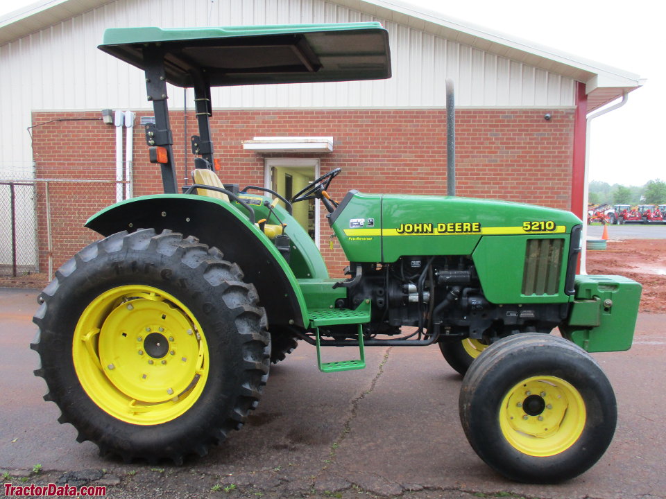 Two-wheel drive John Deere 5210.