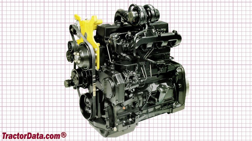 John Deere 5510 engine image