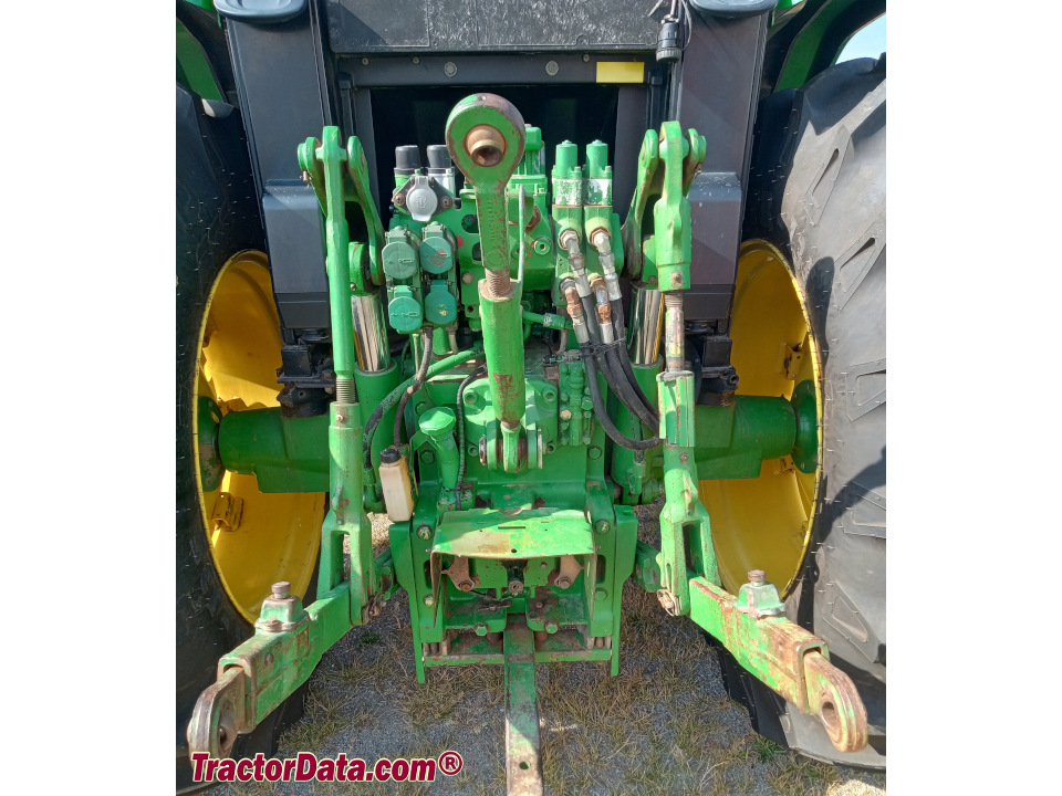 John Deere 6110 cab interior.