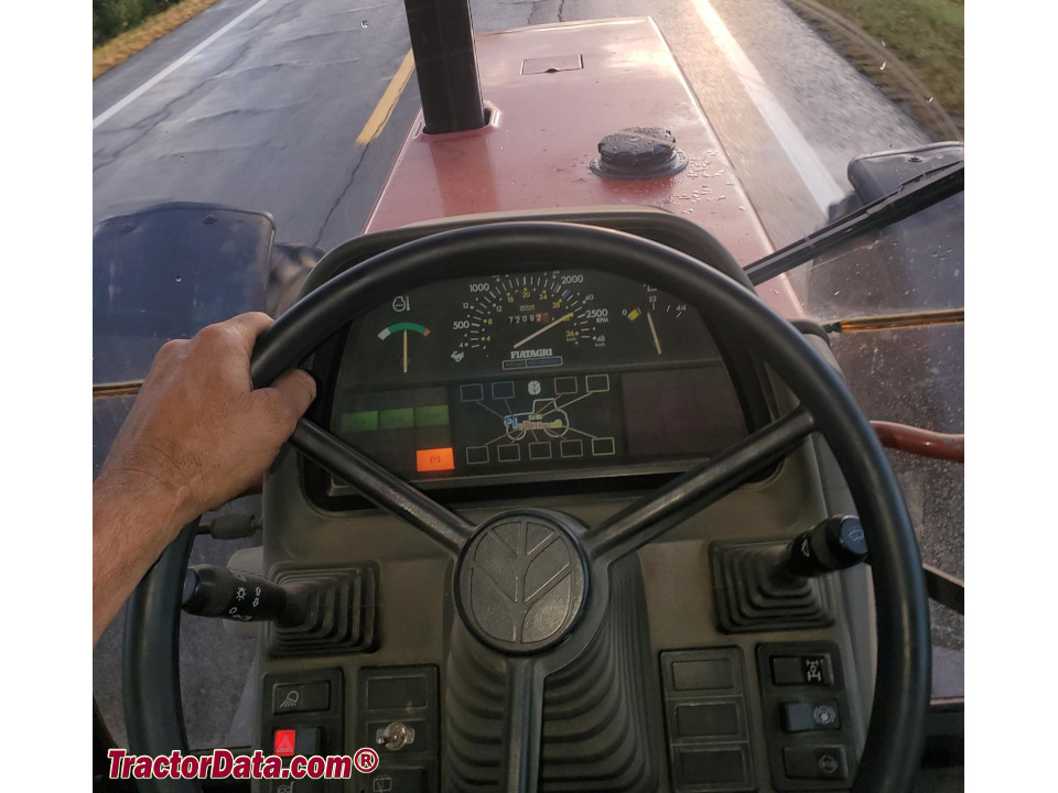 Fiat F140 dashboard.