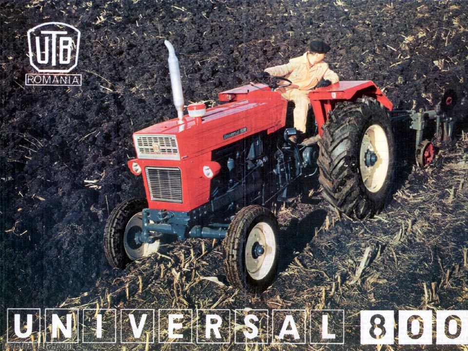 UTB 800 advertising photo.