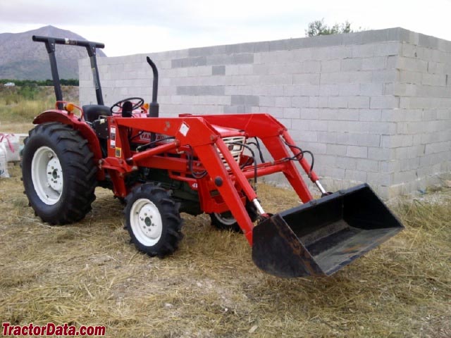 4WD Yanmar TM2610 with front-end loader.