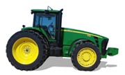 John Deere 8130 tractor photo