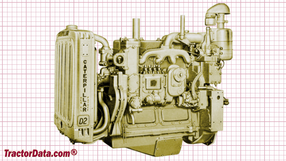 Caterpillar D2 engine image