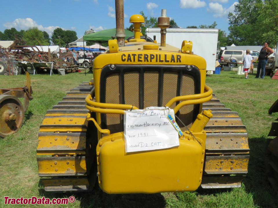 1939 Caterpillar D2J orchard crawler tractor.