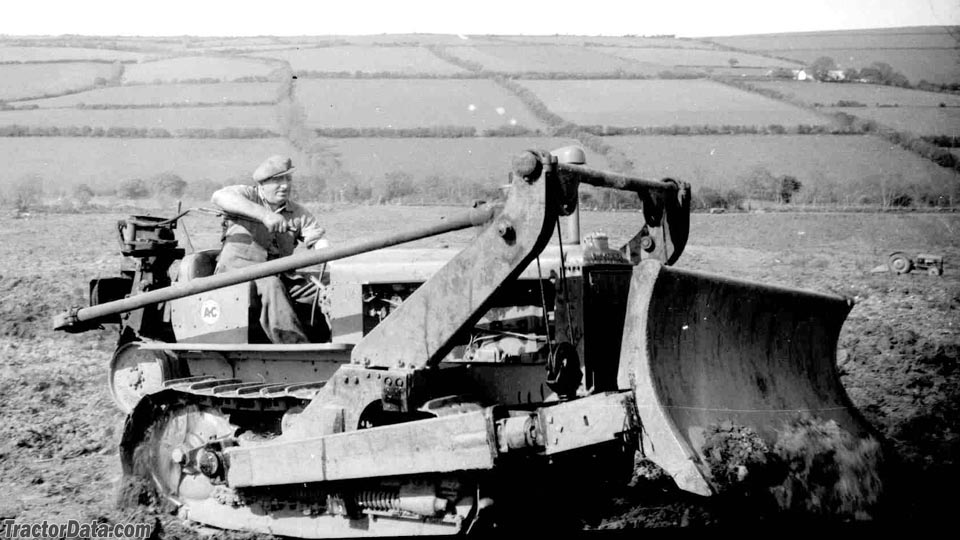 Allis-Chalmers WM in West Wales, UK, in the 1950s. Right side.