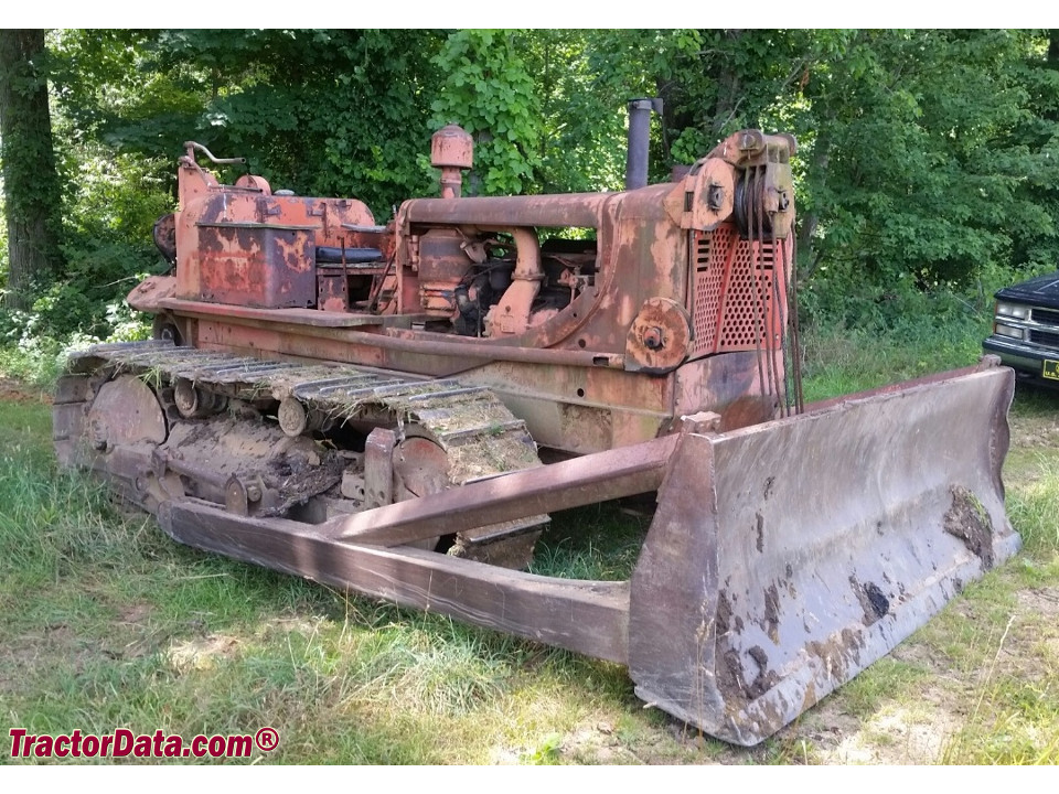 1954 Allis-Chalmers model HD9 cable dozer.