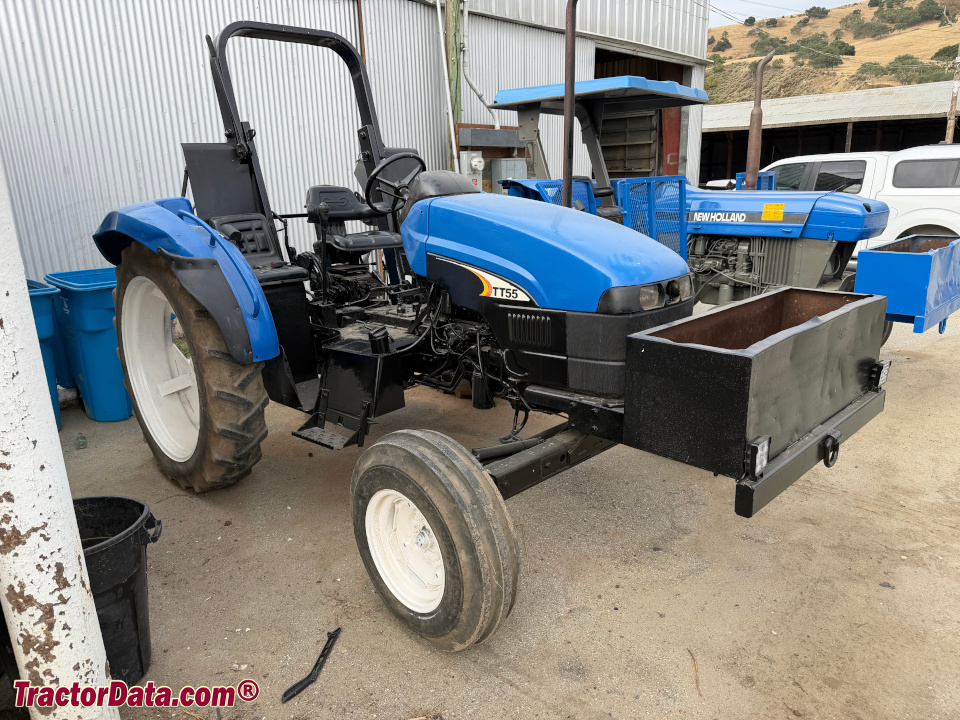 New Holland TT55 utility tractor.