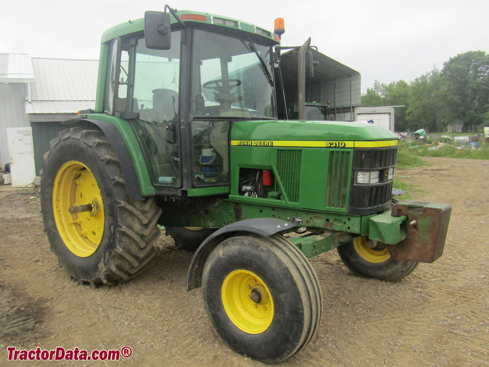 John Deere 6310 utility tractor.