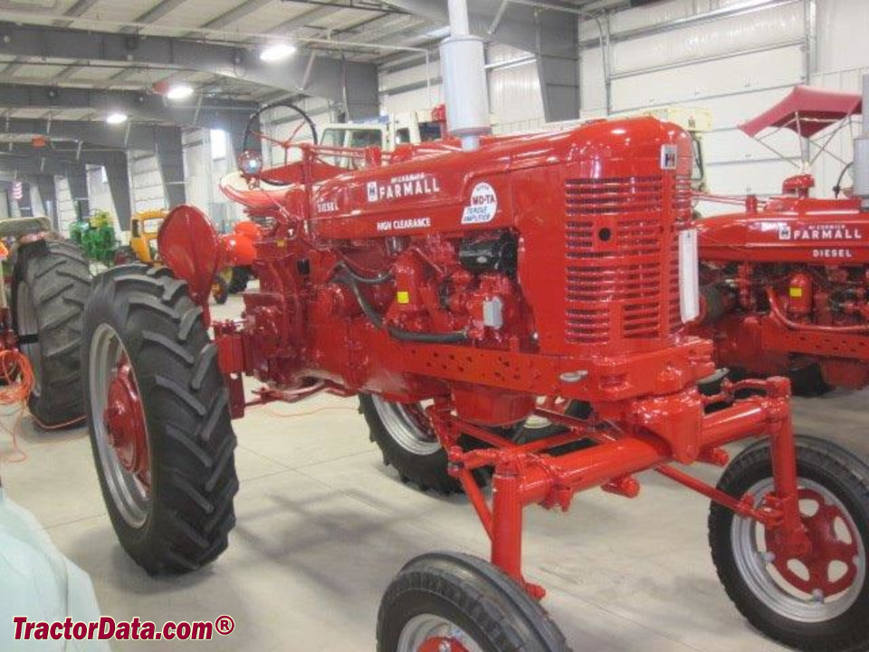 Farmall Super MD-TA High Clearance tractor.
