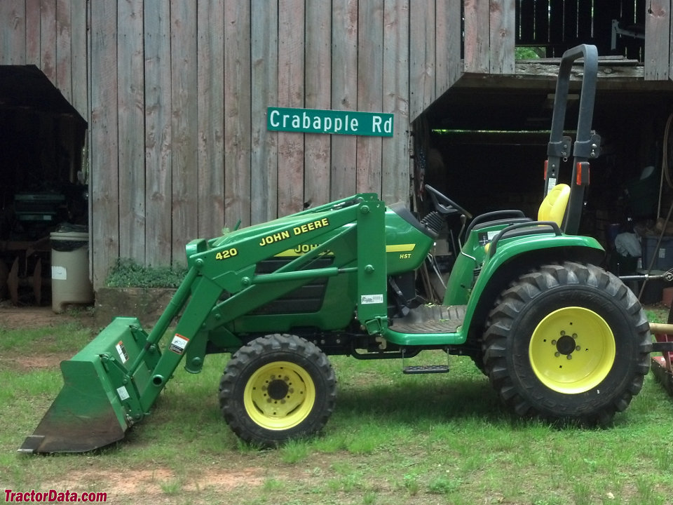 John Deere 4300, left side.