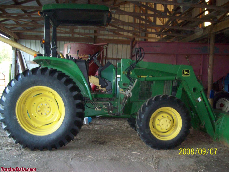 John Deere 6405 with model 640 loader.