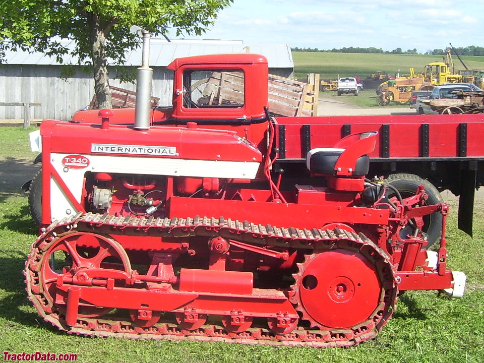 International T-340, left side.