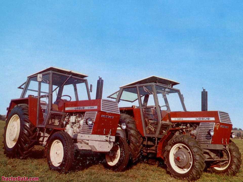 Ursus C-385 and C-385A tractors