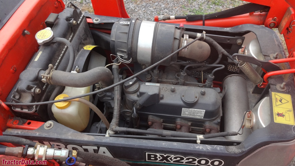 Kubota BX2200 engine image