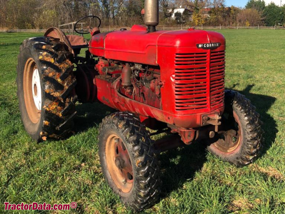 McCormick-Deering WD-9 tractor.