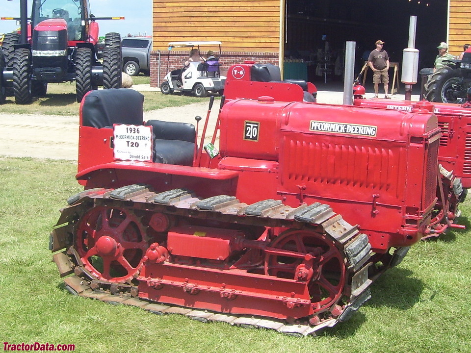 Red T-20 Trac-Trac-Tor, right side