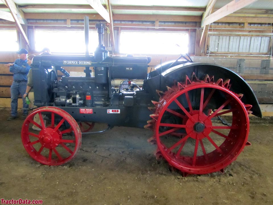 McCormick-Deering WK-40 in grey paint