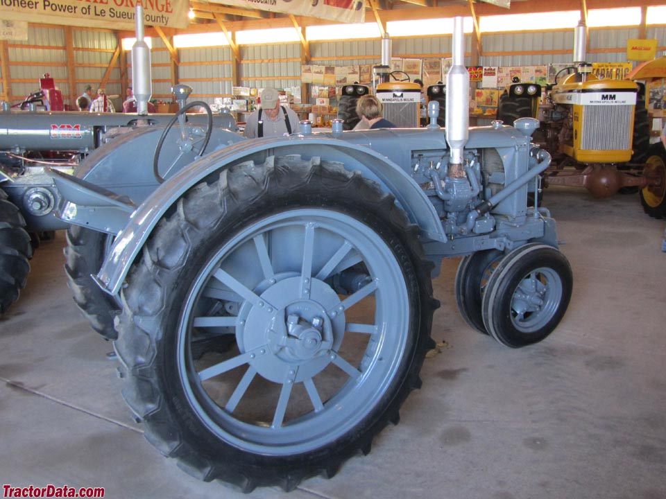 Minneapolis-Moline JT with rubber tires.