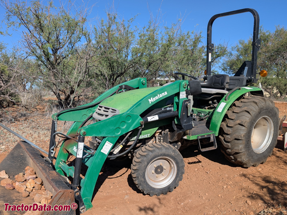 Montana R2844HST compact utility tractor.